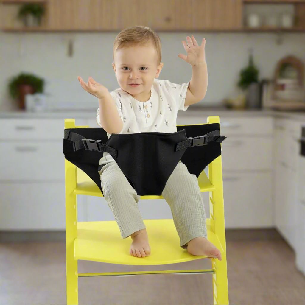 Harnais - BabySecure™ - Noir - Jardin de bébé